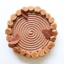 Recette Tarte Citron Noisette Et Caramel Inspiration Nicolas Haelewyn Karamel Tarte Au Chocolat Noir Tarte Au Chocolat Chocolat