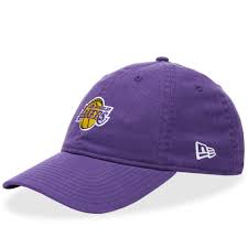New Era 9forty Unstructured Nba Mini Logo Cap Lakers End