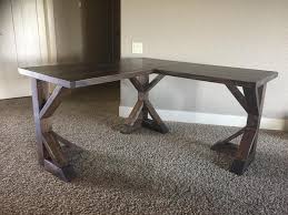 I'm looking to make a custom desk. Custom 54 54 Corner Desk For Sara S Signs And Furniture Facebook