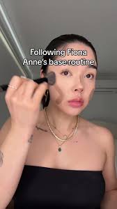 I followed @fiona anne’s base routine and wow 🤍 @Maybelline NY super stay  skin tint 🤍 @rimmellondon multitasker concealer 🤍 @EM Cosmetics by  Michelle Phan so soft contour stick in terra 🤍 @Rare Beauty ...