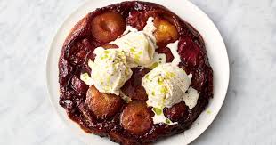 Jamie Oliver S Plum Tarte Tatin Recipe Plum Tarte Tatin Jamie Oliver Recipes Tarte Tatin Recipe