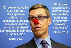 Vain puolet kokoomuslaisista luottaa Cai-Göran Alexander Stubbiin