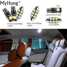 For Ford Mondeo Convenience Bulbs Car Led Interior Light C10w W5w Replacement Bulbs Dome Lamp Light Bright White 7 Pcs Lamp Bulb Photo Lamp Mirror With Lights