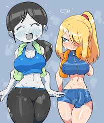 Rule34 - If it exists, there is porn of it  crap-man, samus aran, wii fit  trainer  6301782