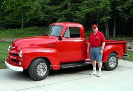 Image result for Red 1954 Truck