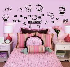 So i tried my hand at. Sweet Pink White Bedroom Furniture On Laminate Floor Paired With Black Hello Pink And White Bedroom Furniture Hello Kitty Bedroom Decor Hello Kitty Room Decor