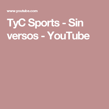 Are you searching for sports logo png images or vector? Tyc Sports Sin Versos Youtube Tyc Sins Youtube
