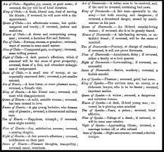 Playing card divination did you know that standard playing cards can be used for divination?? Nineteenth Century Fortune Telling From The Drawing Room To The Court Room