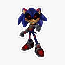 Sonic.exe sadness is a hack of the sega game sonic the hedgehog. Sonic Exe Shirt Sticker Von Ssf13 Redbubble