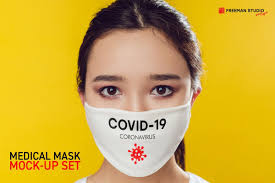 Medical Mask Mock Up Set In 2020 Medical Masks Mocking Photo Mask