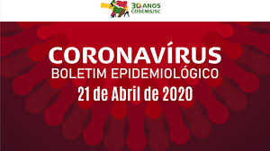 Sete anos depois, o garoto resolveria que, quando crescesse, queria ser alguém que sempre entenderia o que estava acontecendo. Boletim Novo Coronavirus 1 091 Casos 21 Abril 2020 Cosems Sc