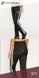 Adidas Slim Three Stripe Track Pant New With Tags Classic Adidas With Three Stripes Running Down Leg Zipper Pockets And E Clothes Design Fashion Tips Fashion