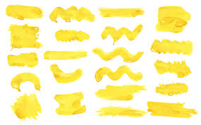 Watercolor brushes come in many shapes, sizes, and price points, and the choices can quickly filbert brushes are oval shaped and are wonderful for painting foliage and landscape scenes. 22 Yellow Watercolor Brush Stroke Png Transparent Onlygfx Com