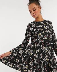 We did not find results for: Asos Design Long Sleeve Tiered Smock Mini Dress In Black Floral Print Asos