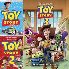 The Toy Story Dvd Series Set Includes All 4 Movies Movie Collection Toy Story Videos Toy Story Movie