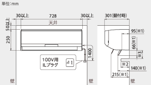 エアコン 寸法 の画像検索結果 webデザイン 家 間取り