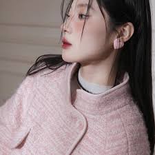 stand collar waist belt wool coat