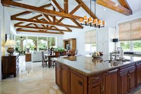 65 Unique Cathedral And Vaulted Ceiling Designs In Living Rooms Kitchen Ceiling Kitchen Design Open Vaulted Ceiling Lighting