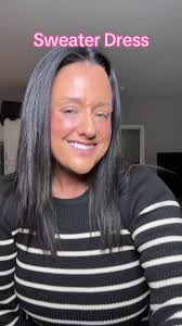 Ahh! Effortless fashion with a fabulous fit!! LOVE this sweater dress!...