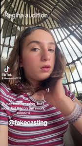 Regina's Audition Mishap: Wrong Account Recording!