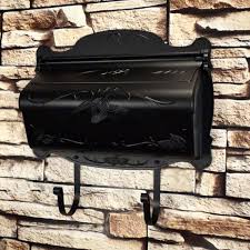 2 day free shipping on 1000s of products! Floral Horizontal Mailbox Wall Mount Aluminum Detailed Decorative Flower Walmart Com Walmart Com