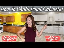 How To Chalk Paint Kitchen Cabinets No Sanding Fast Easy Diy Youtube In 2020 Chalk Paint Kitchen Chalk Paint Kitchen Cabinets Painting Kitchen Cabinets