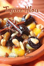 Tajine Hlou Sucre Aux Pruneaux Recette Sans Viande Recette Tajine Hlou Tajine Recette Sans Viande