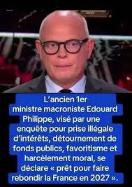 LE PIRE DES PREMIERS MINISTRES Luc Ferry détruit Edouard Philippe est le  pire premier ministre de Vème République.» Ila maintenu Hulot au  gouvernement, ila a fermé fessenheim, il voulait fermer 14 réacteurs