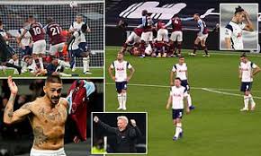 Nonetheless, tottenham might fail to beat west ham in a league season for the first time. Tottenham 3 3 West Ham Manuel Lanzini S Stoppage Time Lever Spoils Gareth Bale S Second Debut Daily Mail Online