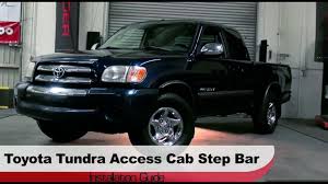 Save $7,487 on a 2004 toyota sequoia near you. Spyder Auto Installation 1999 06 Toyota Tundra Access Cab 01 06 Sequoia Step Bars Youtube
