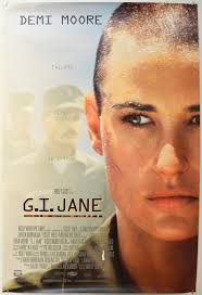 With demi moore, viggo mortensen, anne bancroft, jason beghe. G I Jane Original Movie Poster