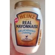 heinz real mayonnaise calories