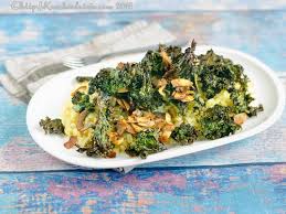 One of my favorite kale recipes! Curly Kale Salad With Toasted Coconut Kuechenlatein Com