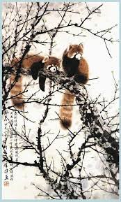 Photo By Elen Sh Japanese Art Panda Painting Japan Painting