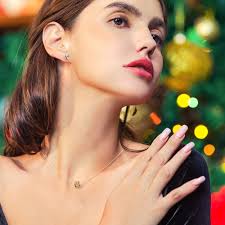 Alex Perry Collier en Cristal pour femmes, Collier en Argent 925, Pendentif  en Cristal Cube pour Filles, Cadeaux Personnalisés pour Elle, Cadeaux pour  la Fête des Mères (Ombre Cristal doré-01) : Amazon.fr: