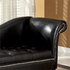 Check spelling or type a new query. Furniture Of America Demetria Faux Leather Tufted Storage Chaise Lounge In Black Idf Bn6893