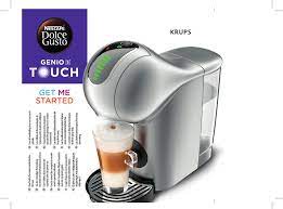 We did not find results for: Krups Nescafe Dolce Gusto Genio S Touch Get Me Started Pdf Download Manualslib