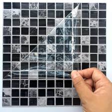 funlife self adhesive mosaic tile wall