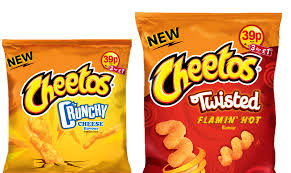 According to my knowledge, certain brands of cheetos are halal in certain countries. Pepsico To Distribute Cheetos In Uk For First Time In 25 Years News The Grocer