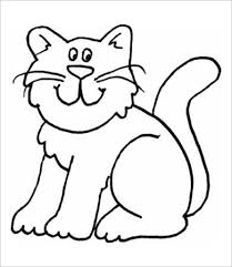 Free cat coloring pages for download (printable pdf) cats have complex fur of many colors. Cat Coloring Page 9 Free Pdf Jpg Format Download Free Premium Templates