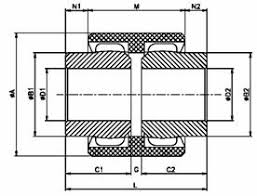 Manufacturer Of Nylon Gear Couplings Series Ng Nylon Gear