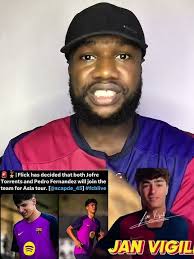 Pedro and Torrent included in pre season tour #barcelona