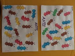 Ants Art Craft Ant Art Art For Kids Arts And Crafts