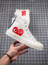 Maybe you would like to learn more about one of these? Comme Des Garcons Play X Converse Chuck Taylor All Star 70 Hi White For Sale Sneaker Hello