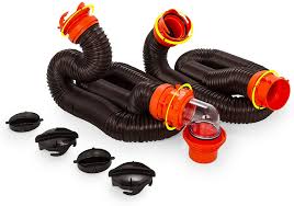 Easy and cheap to build. Amazon Com Camco 20 39742 Rhinoflex 20 Foot Rv Sewer Hose Kit Swivel Transparent Elbow With 4 In 1 Dump Station Fitting Storage Caps Included Automotive