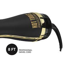 Starting with the design, the versatile oval brush design has gently curved sides created to smooth hair, while the rounded edges help craft volume from the roots. Hot Tools Professional 24k Gold One Step Blowout Private Edition Nashville
