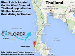 Where Is Khao Lak Khao Lak Location In Thailand