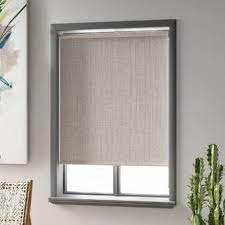 Brysun Room Darkening Roller Shade Natural Roller Shades Roller Shades Blackout Roller Shades