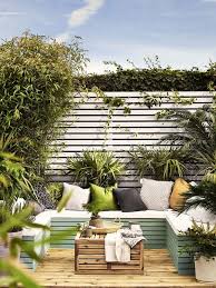 Support my channel on patreon: Picture Of A Small Deck Surrounded With Greenery With A Green Pallet Daybed A Pallet Coffee Table And Colorful Pillows Is Welcoming