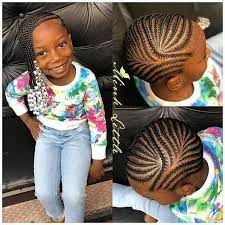 Pin By Gynera Barry On B A B Y G I R L S H A I R S T Y L E S Black Kids Hairstyles Little Girl Braids Braid Styles For Girls